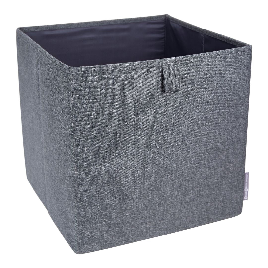 Organizador Bigso Box Cuadrado Multipropósito 31,5 x 31,5 cm Gris