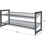 Zapatero / Estante Ajustable de 2 Niveles