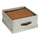Caja Organizadora Bigso Box Levi 31 x 31 cm Lino