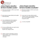 Olla Victoria Hierro Fundido Precurado 3,8 Litros