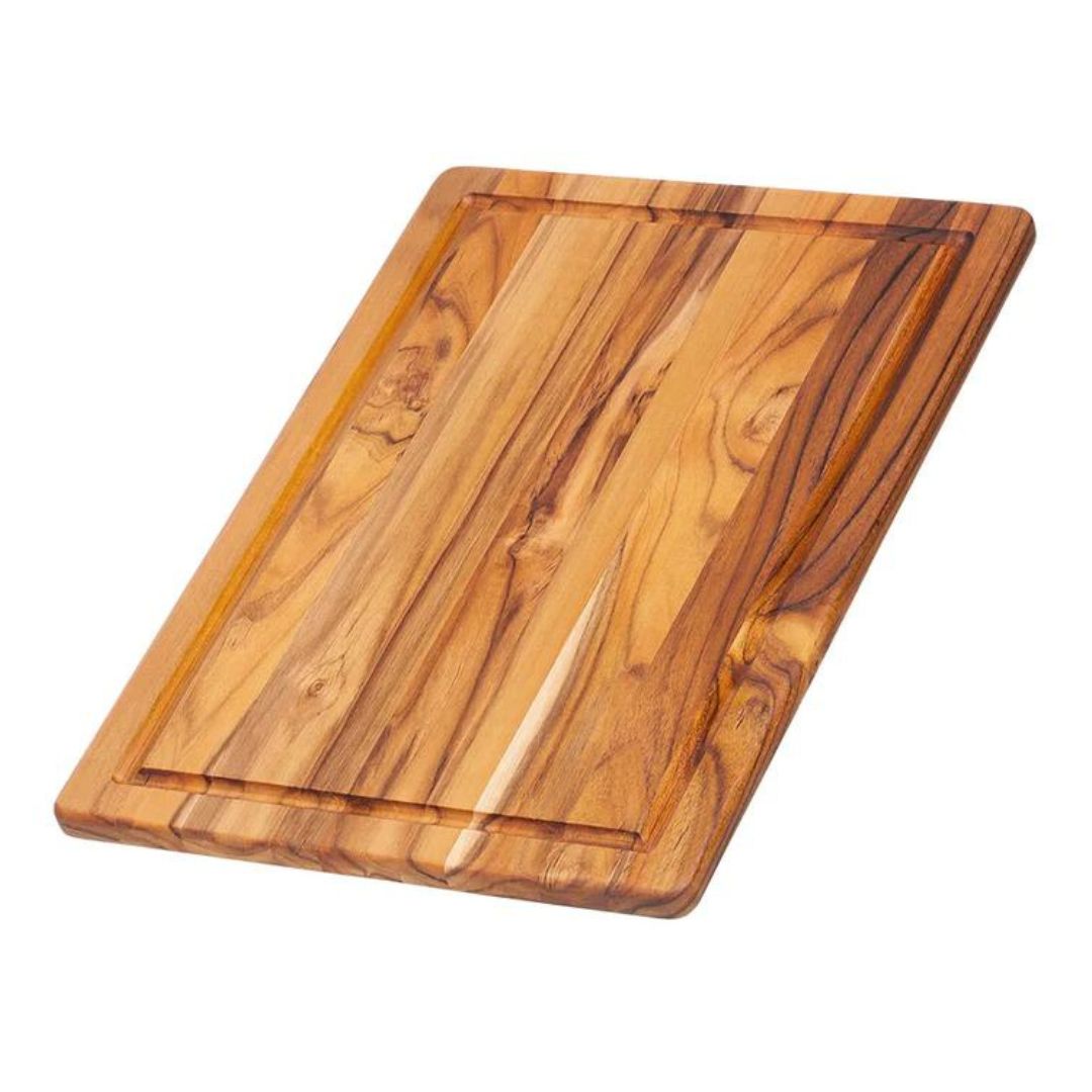 Tabla para Cortar de Madera TEAK 40,6 x 28 cm