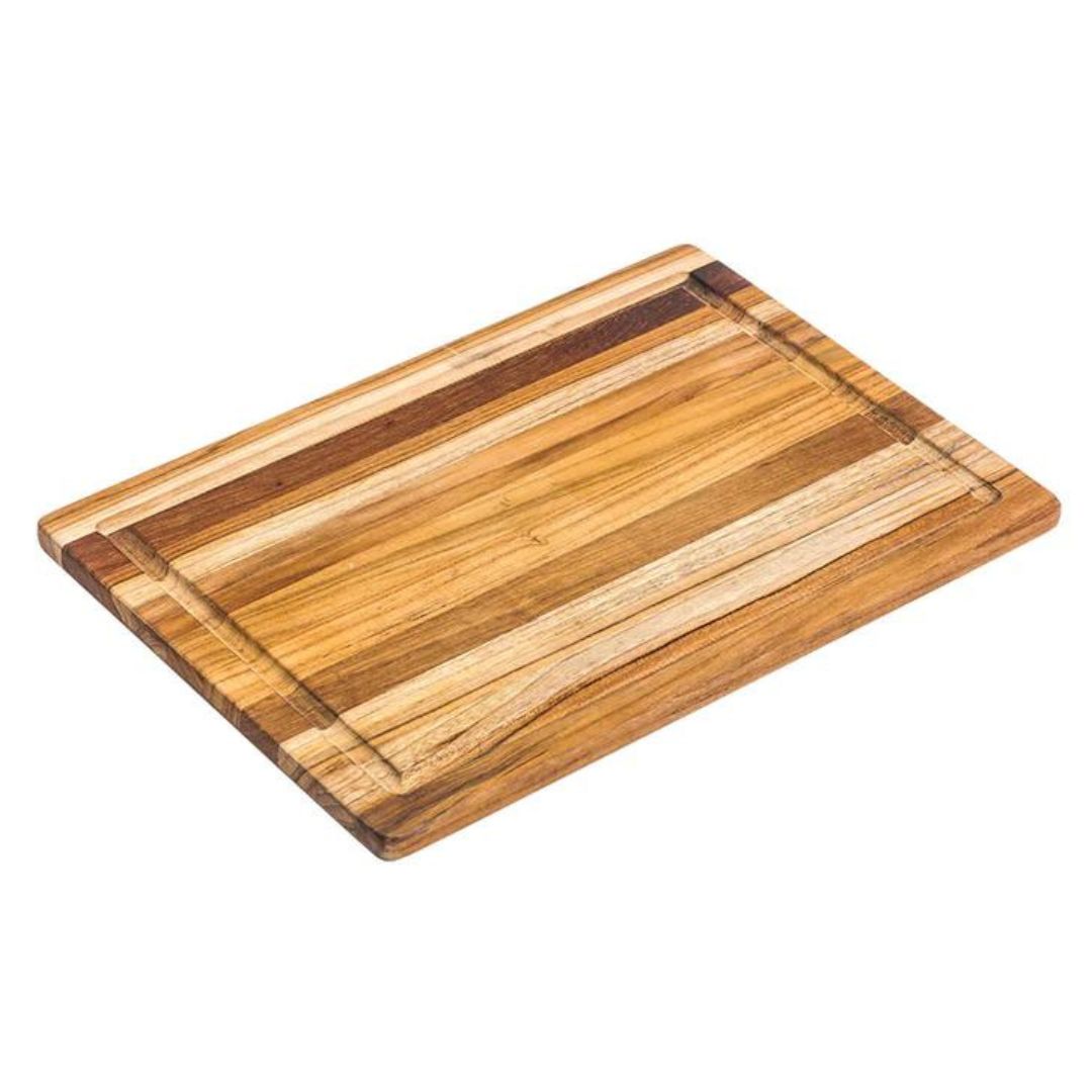 Tabla para Cortar de Madera TEAK 40,6 x 28 cm