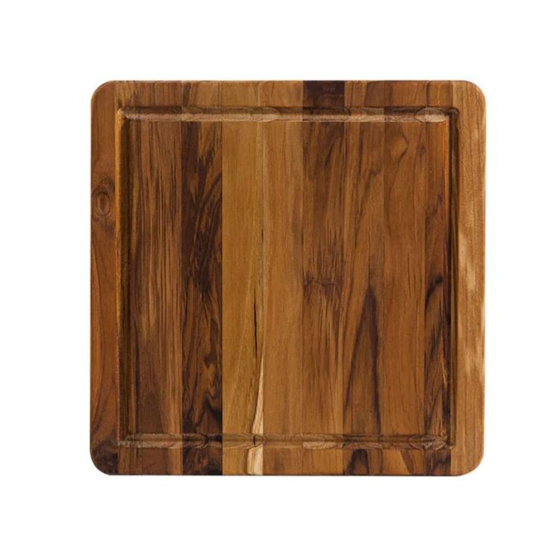 Tabla para Cortar de Madera TEAK 30,5 x 30,5 cm