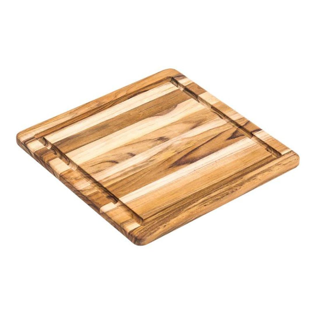 Tabla para Cortar de Madera TEAK 30,5 x 30,5 cm