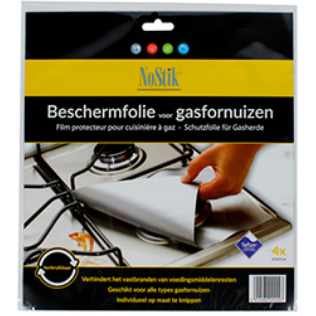 Protector Teflón Reutilizable y Antiadherente para Cocina. 4 Unidades