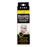 Set 4 Bolsas Reutilizables para Congelador