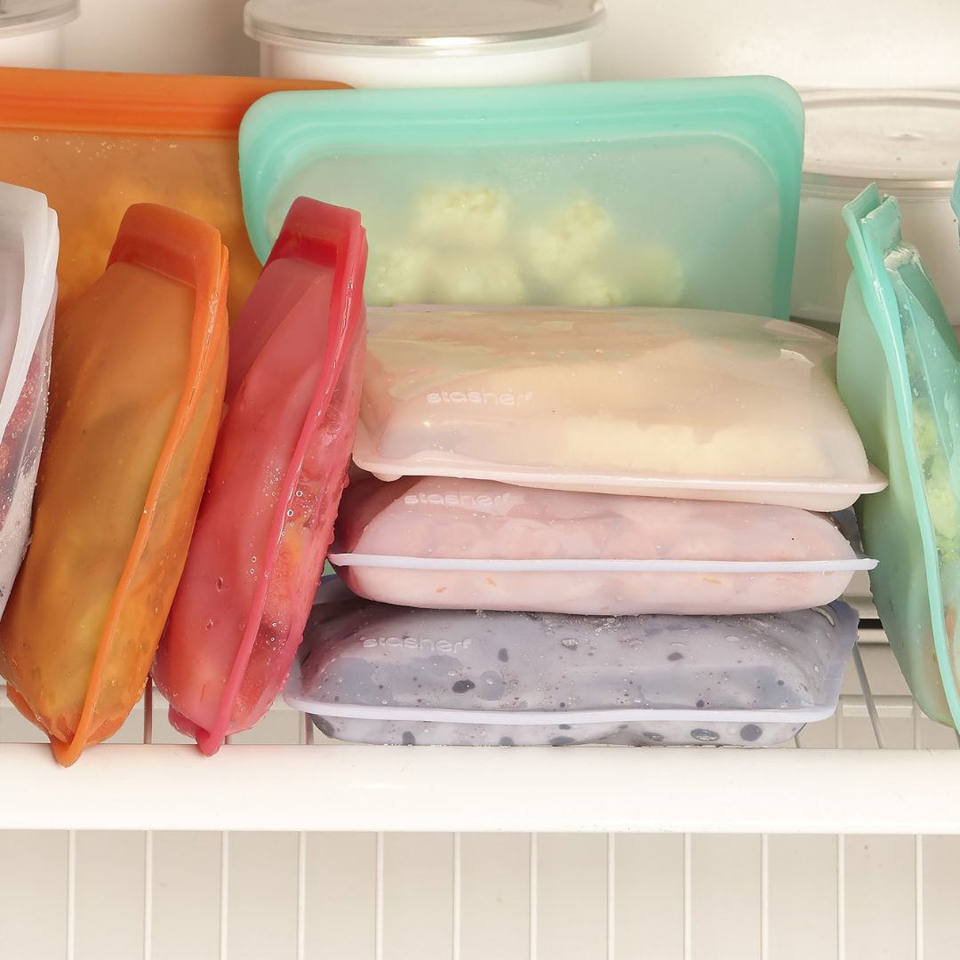 Bolsa para Guardar y Cocinar Alimentos Reutilizable de 450 ml Citrus