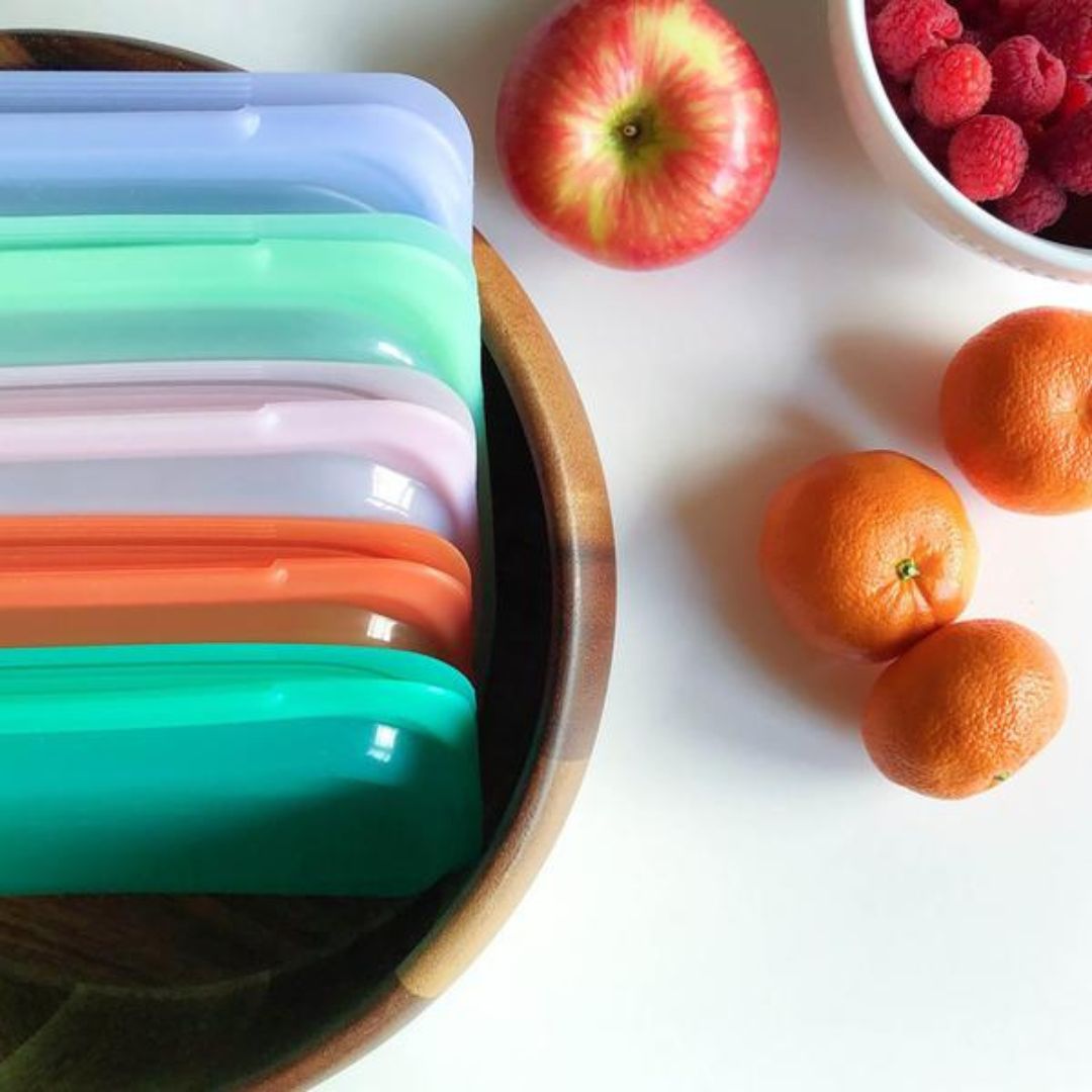 Bolsa para Guardar y Cocinar Alimentos Reutilizable de 828 ml Citrus