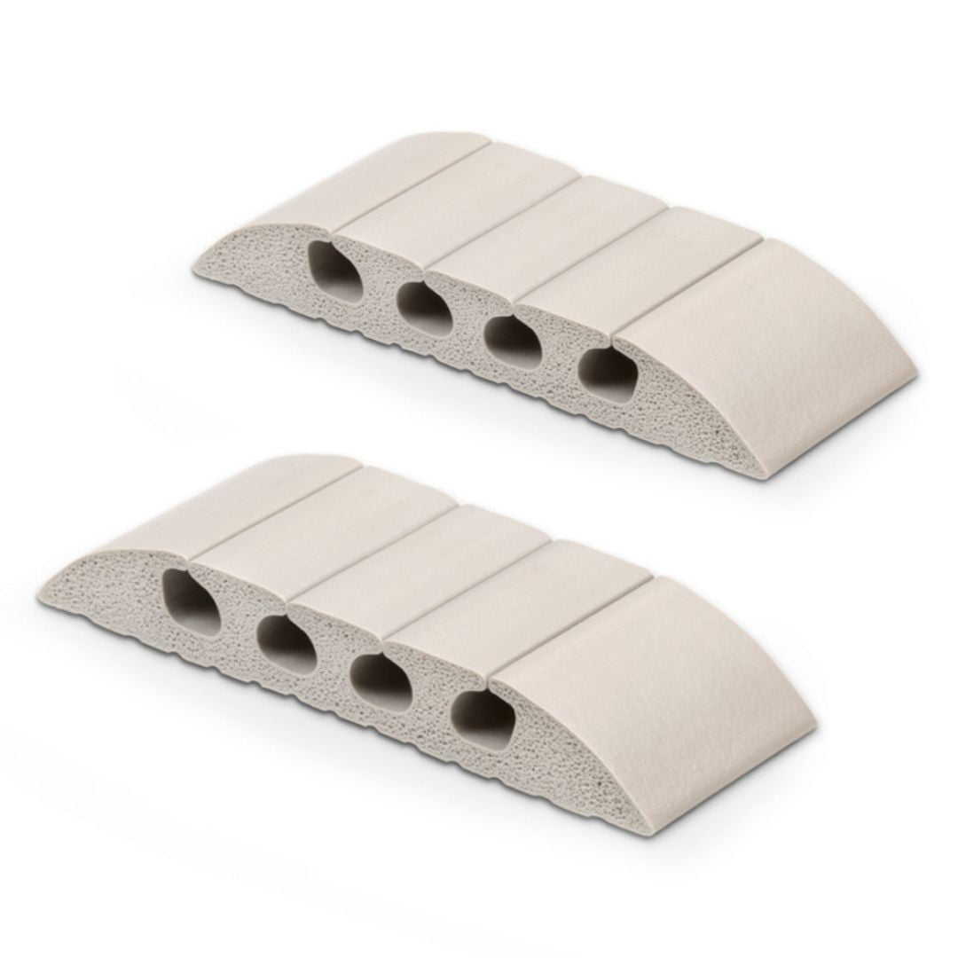 Organizador de 4 Cables para Escritorio, Pack 2 us.