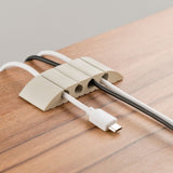 Organizador de 4 Cables para Escritorio, Pack 2 us.